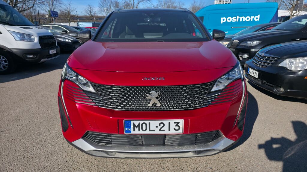 Peugeot 3008 2022 Punainen