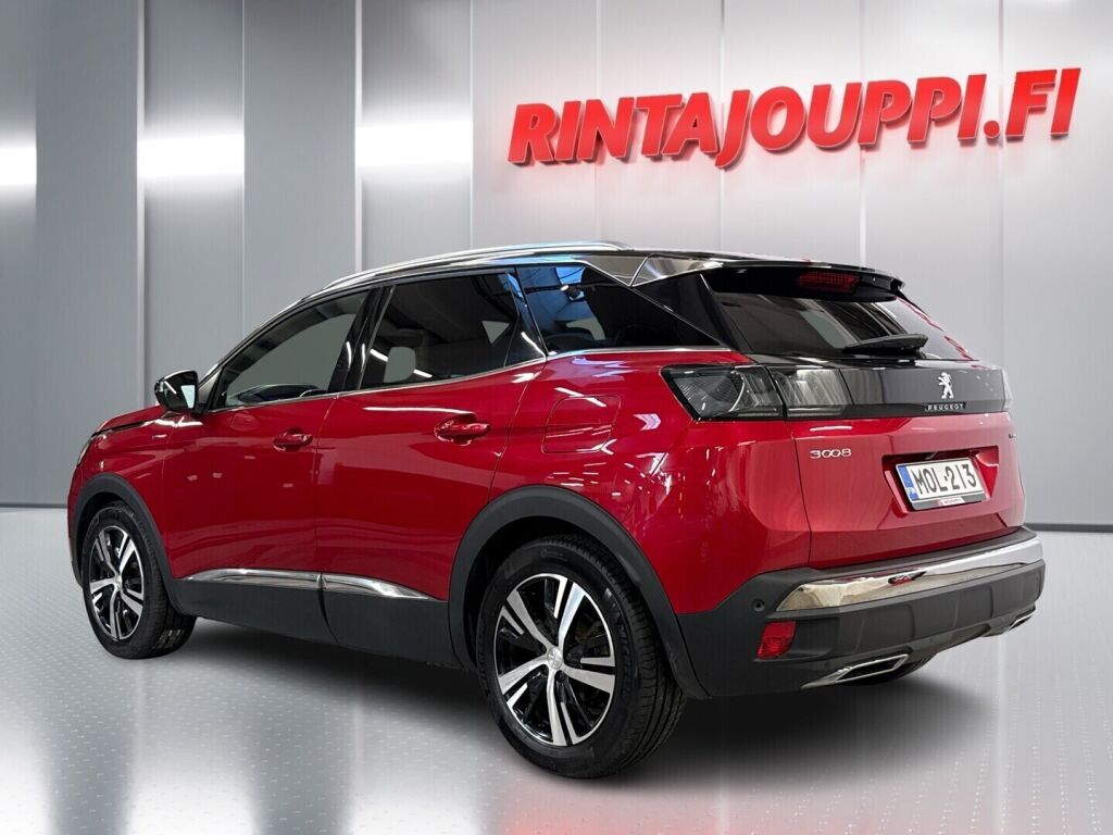 Peugeot 3008 2022 Punainen