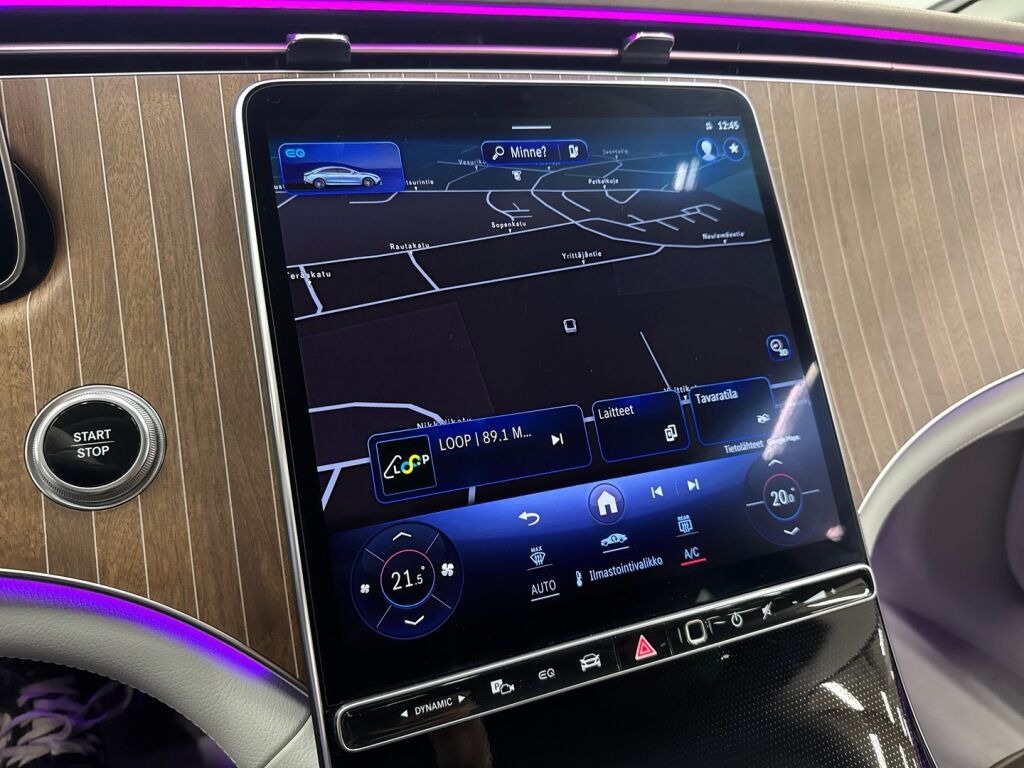 Mercedes-Benz EQE 2023 Punainen