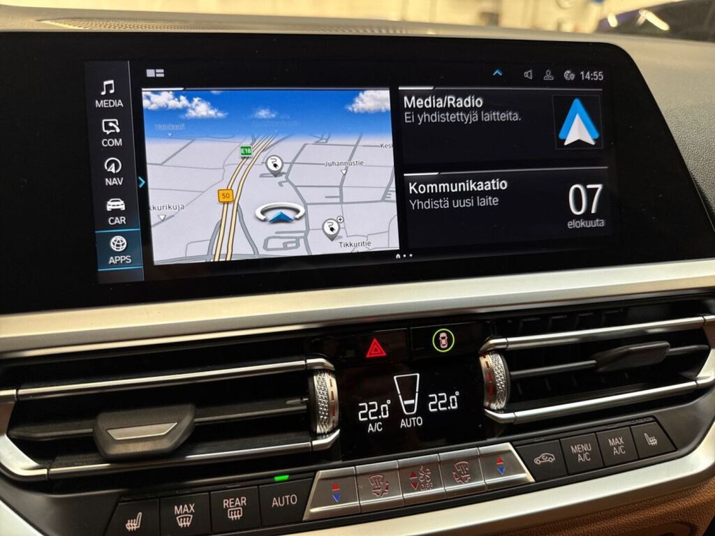 BMW 330 2021 Musta