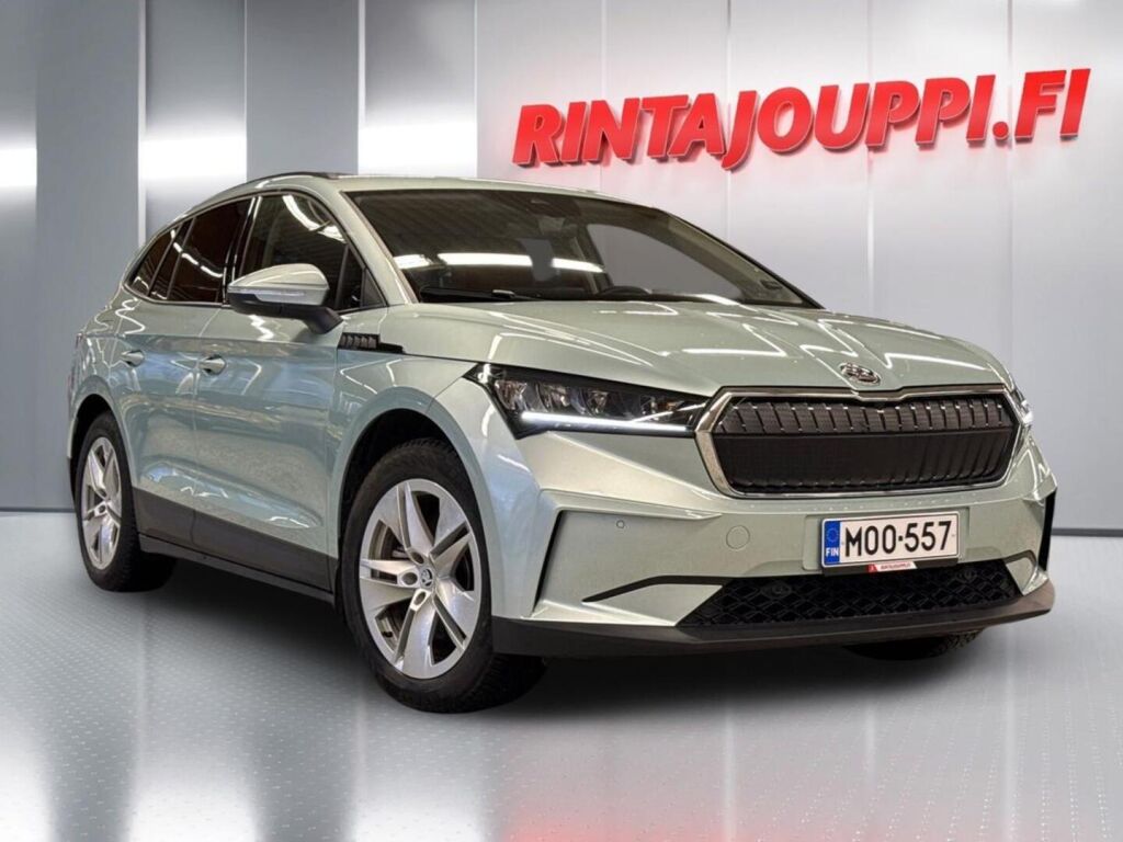 Skoda Enyaq 2023 Metallinhohto Vihreä