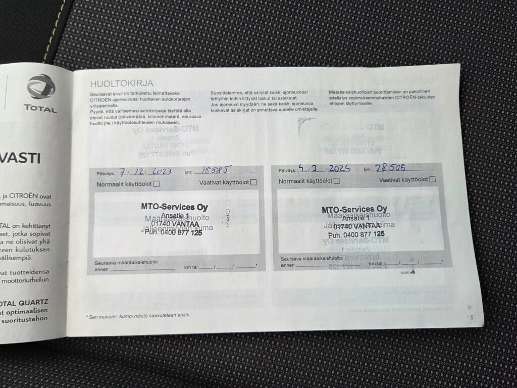 Citroen C3 2022 Musta