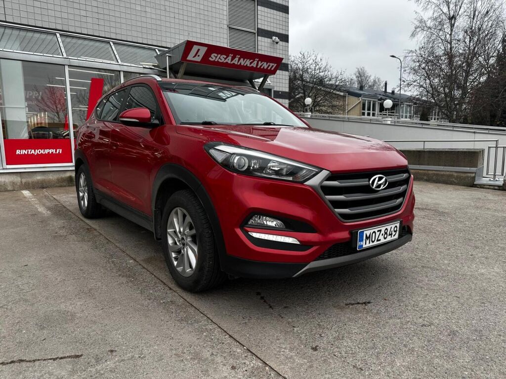 Hyundai Tucson 2016 Punainen