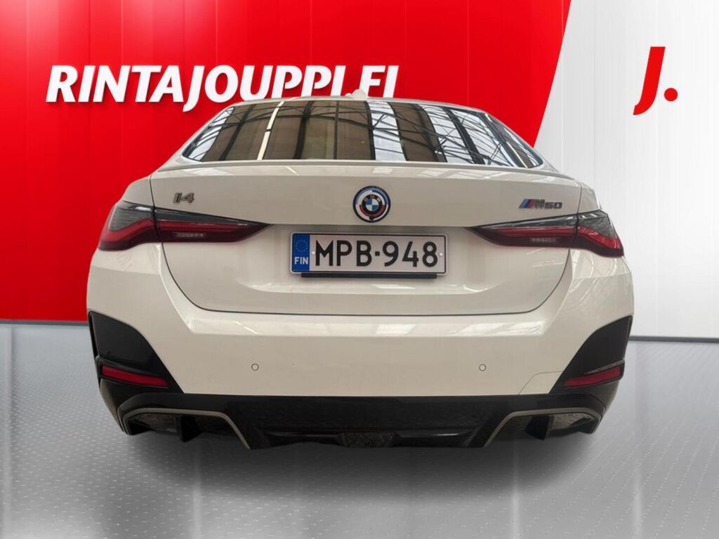 BMW i4 M50 2023 Valkoinen