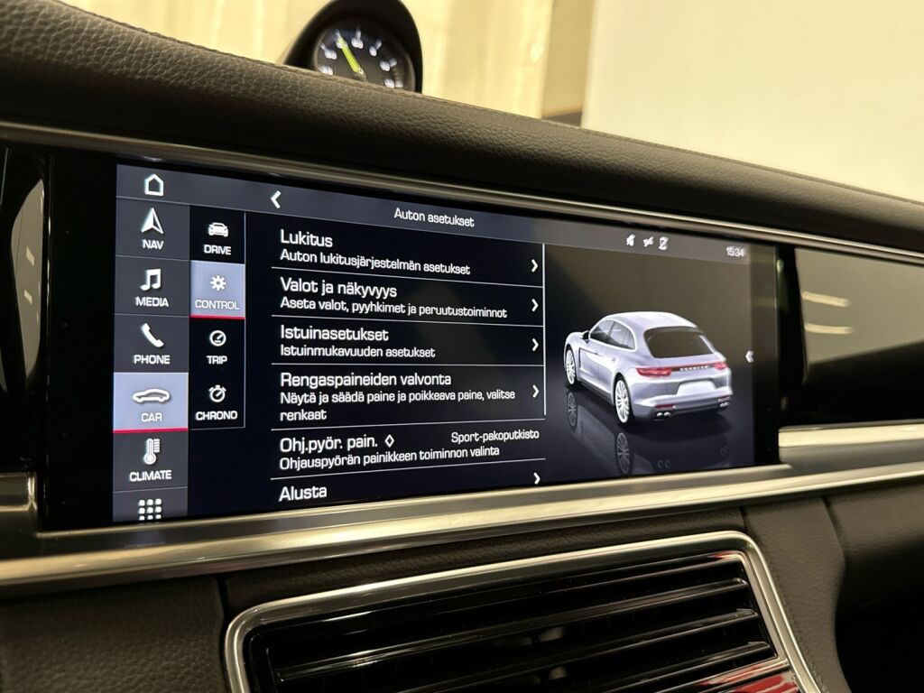 Porsche Panamera 2020 Musta