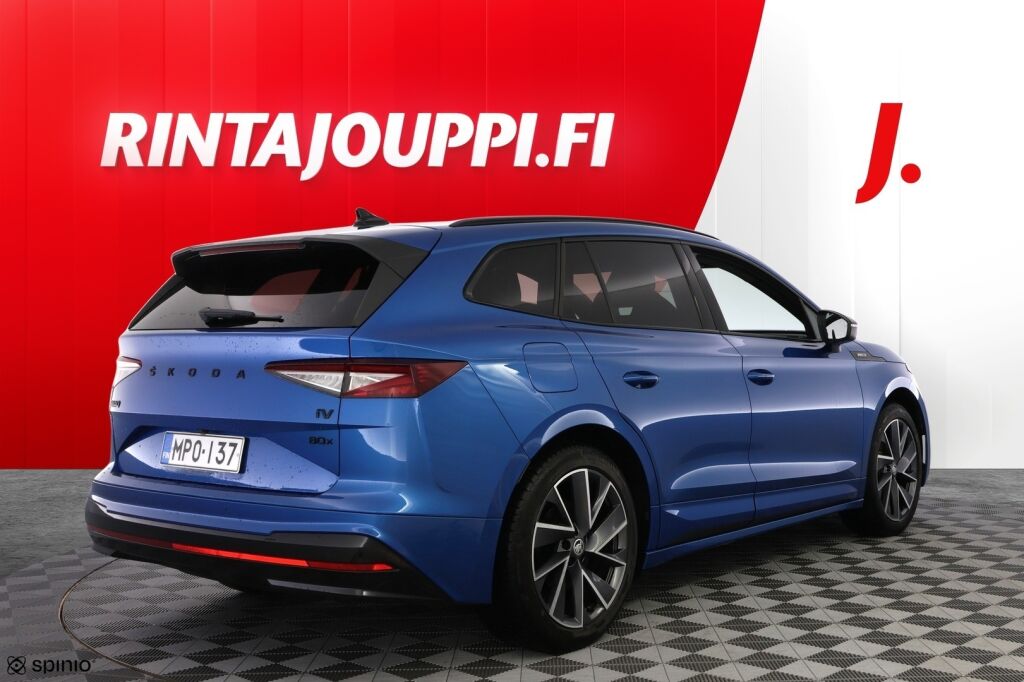 Skoda Enyaq 2021 Sininen