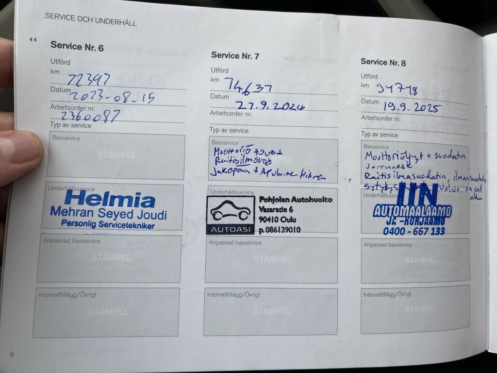 Volvo XC60 2018 Metallinhohto Punainen