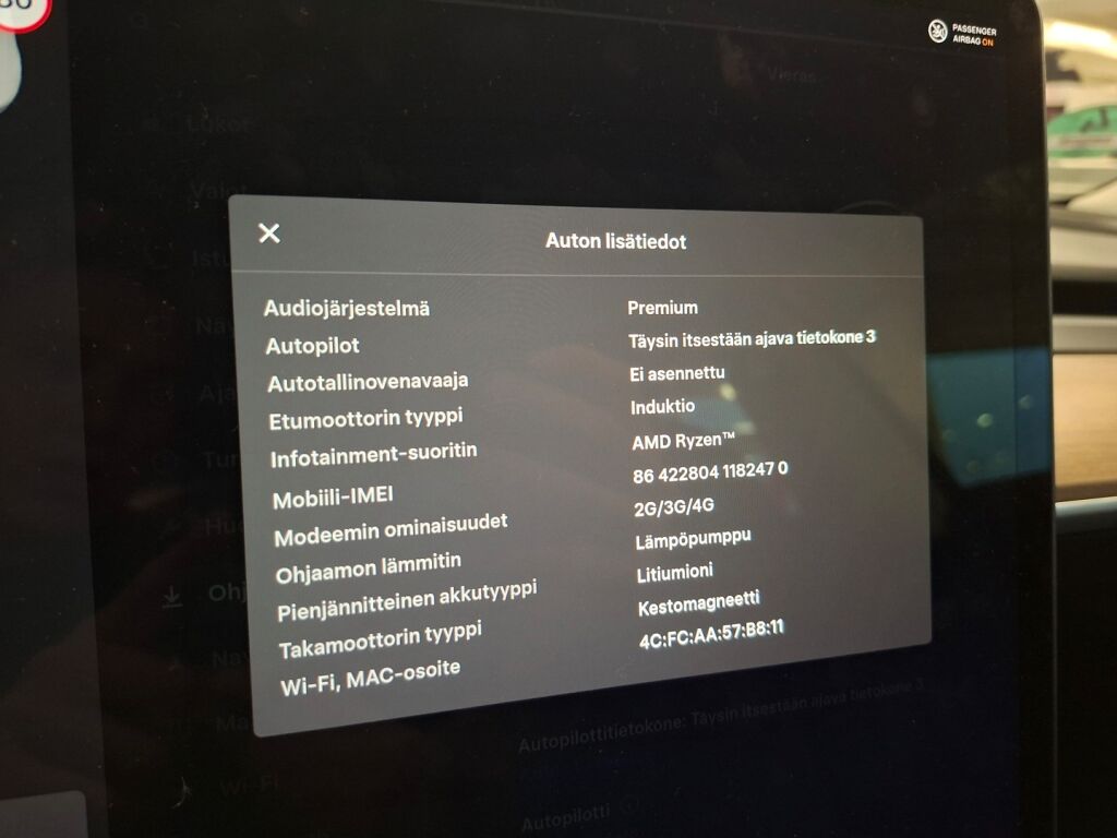 Tesla Model 3 2022 Harmaa