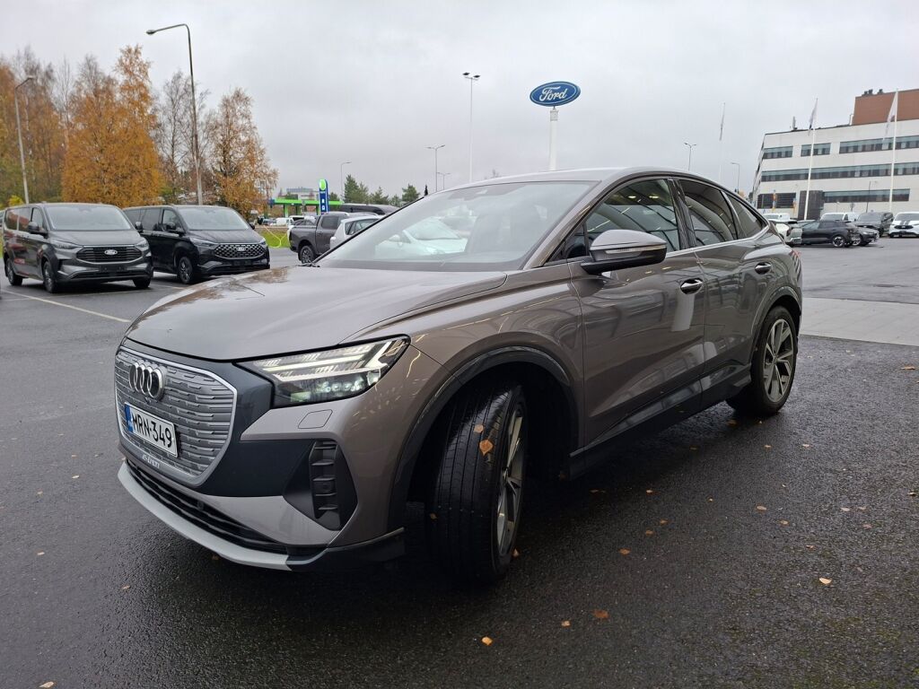 Audi Q4 e-tron 2021 Harmaa