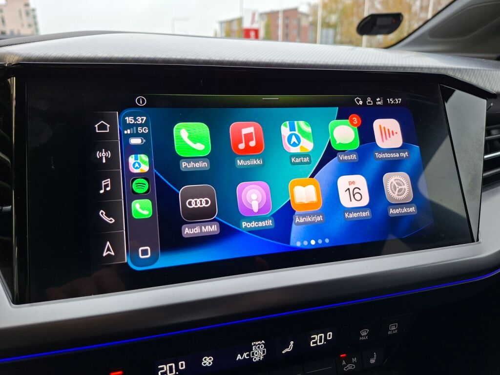 Audi Q4 e-tron 2021 Harmaa