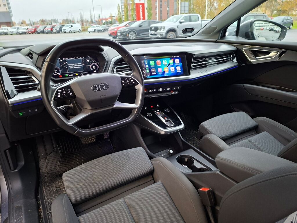 Audi Q4 e-tron 2021 Harmaa