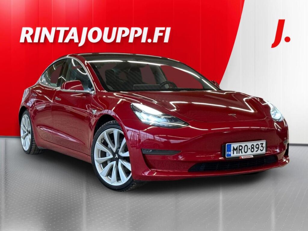 Tesla Model 3 2019 Punainen