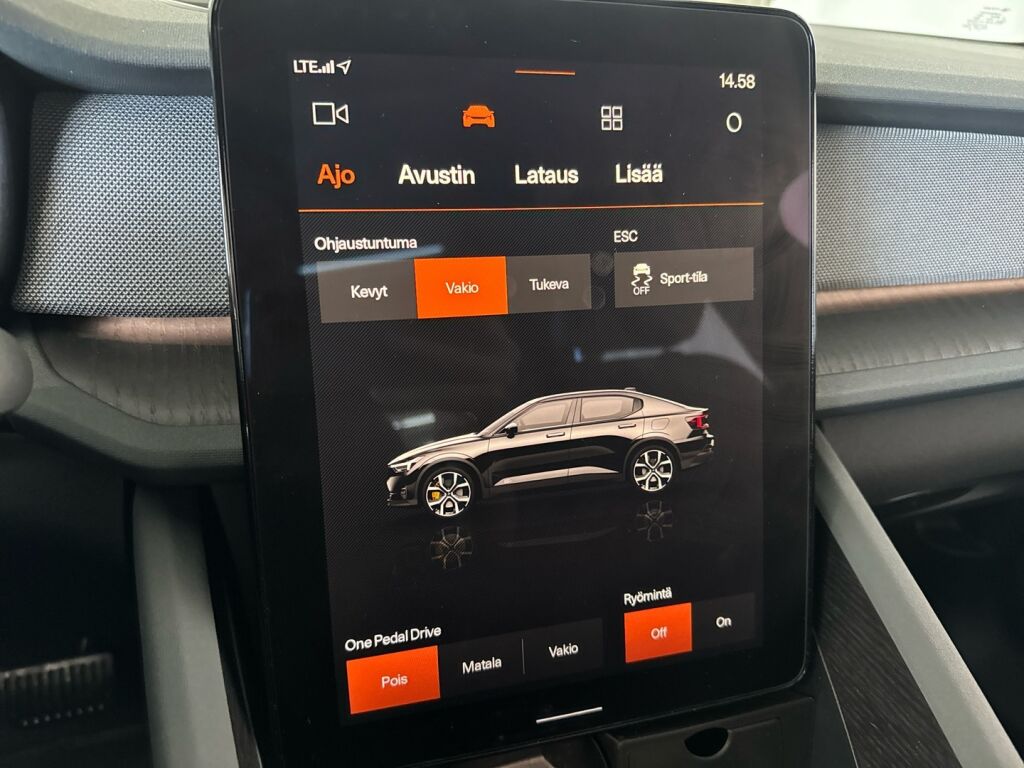 Polestar 2 2021 Harmaa