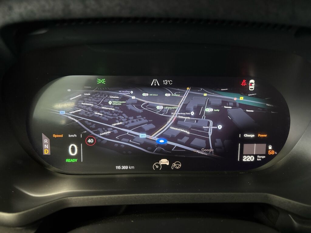 Polestar 2 2021 Musta