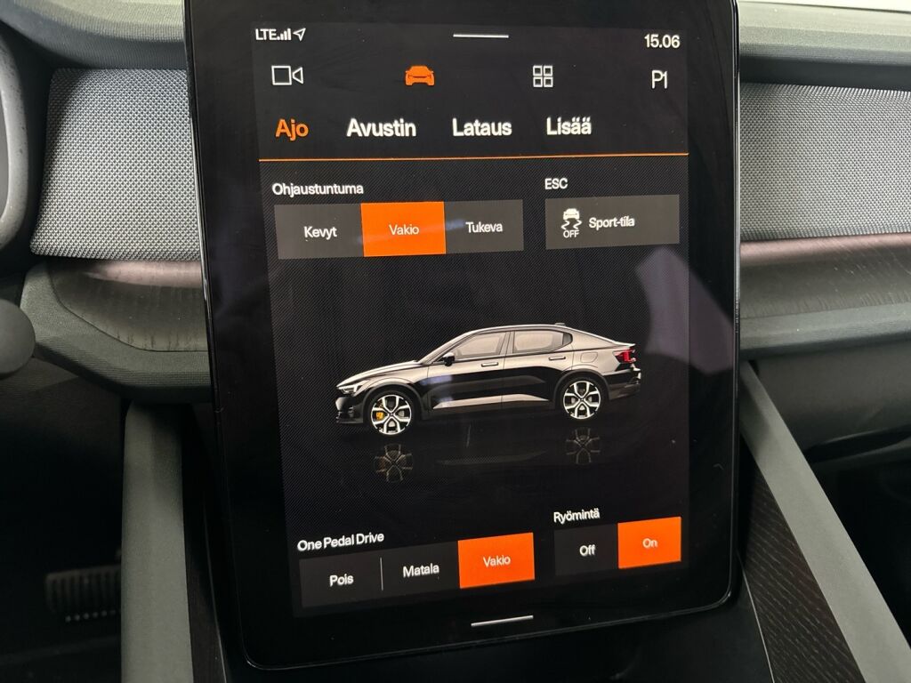 Polestar 2 2021 Musta