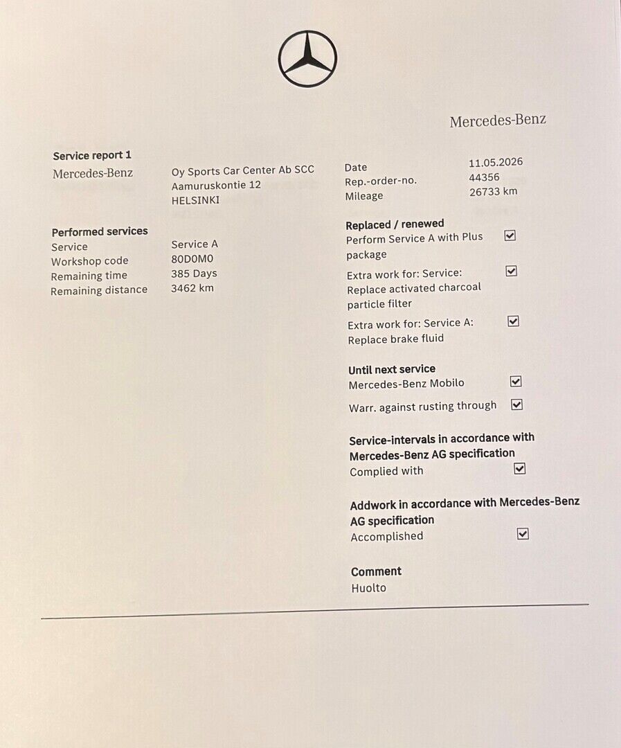 Mercedes-Benz EQE 2025 Musta