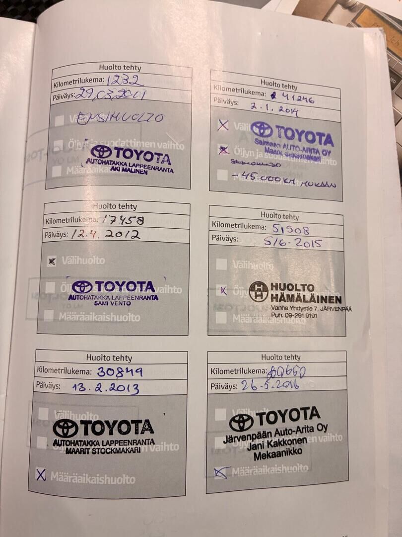 Toyota Auris 2011 Hopea