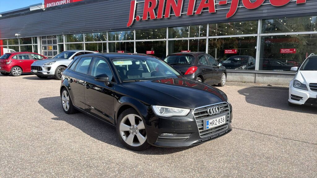 Audi A3 2016 Musta