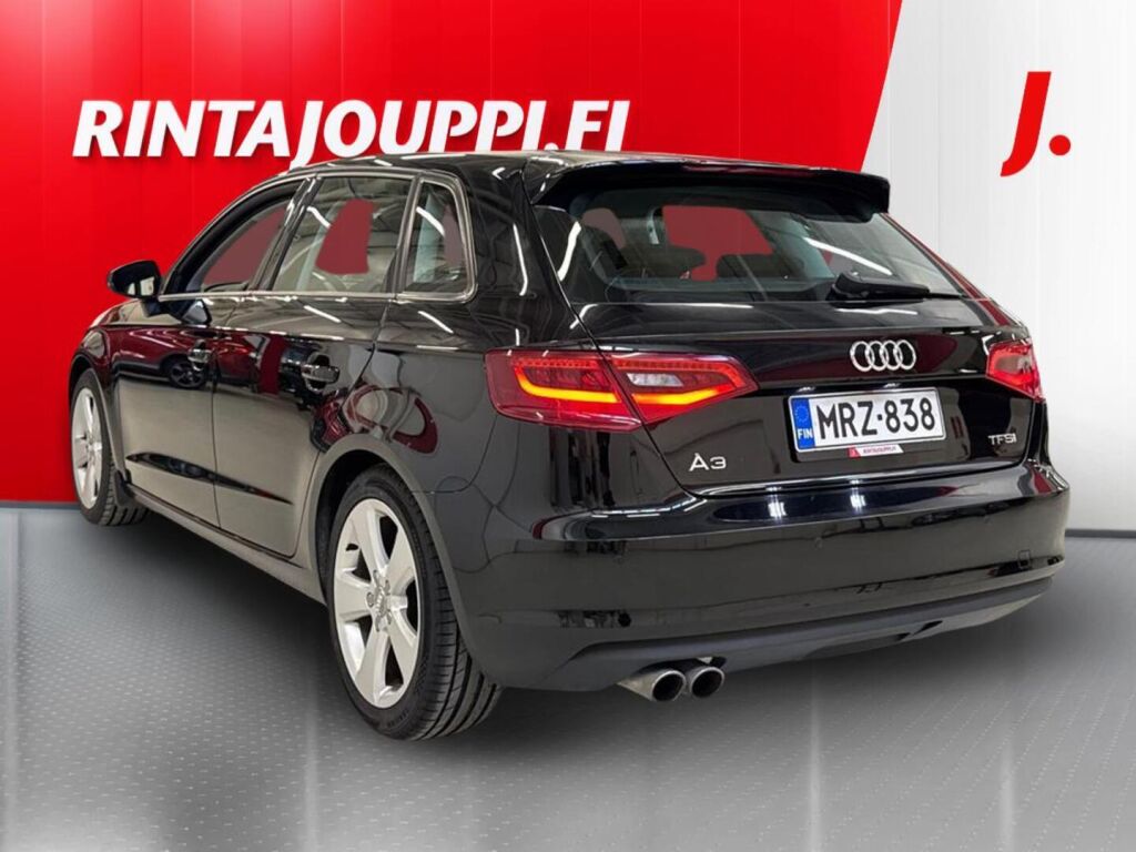 Audi A3 2016 Musta