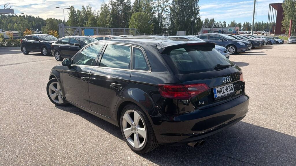 Audi A3 2016 Musta