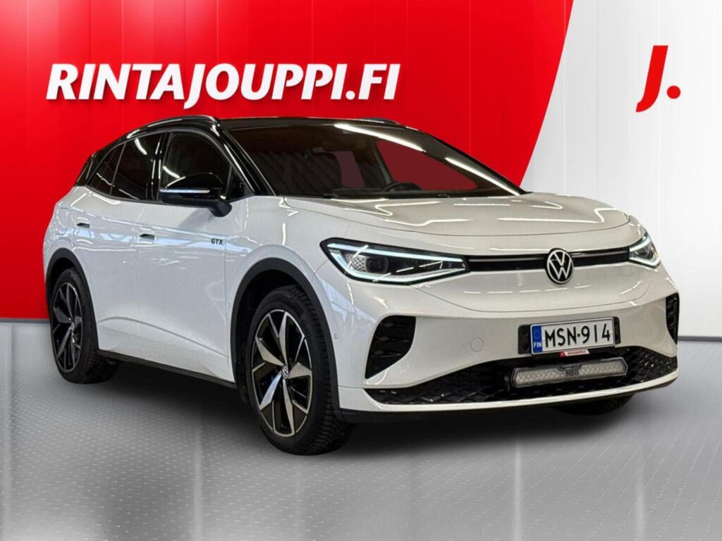 Volkswagen ID.4 2023 Met.valkoinen/musta katto