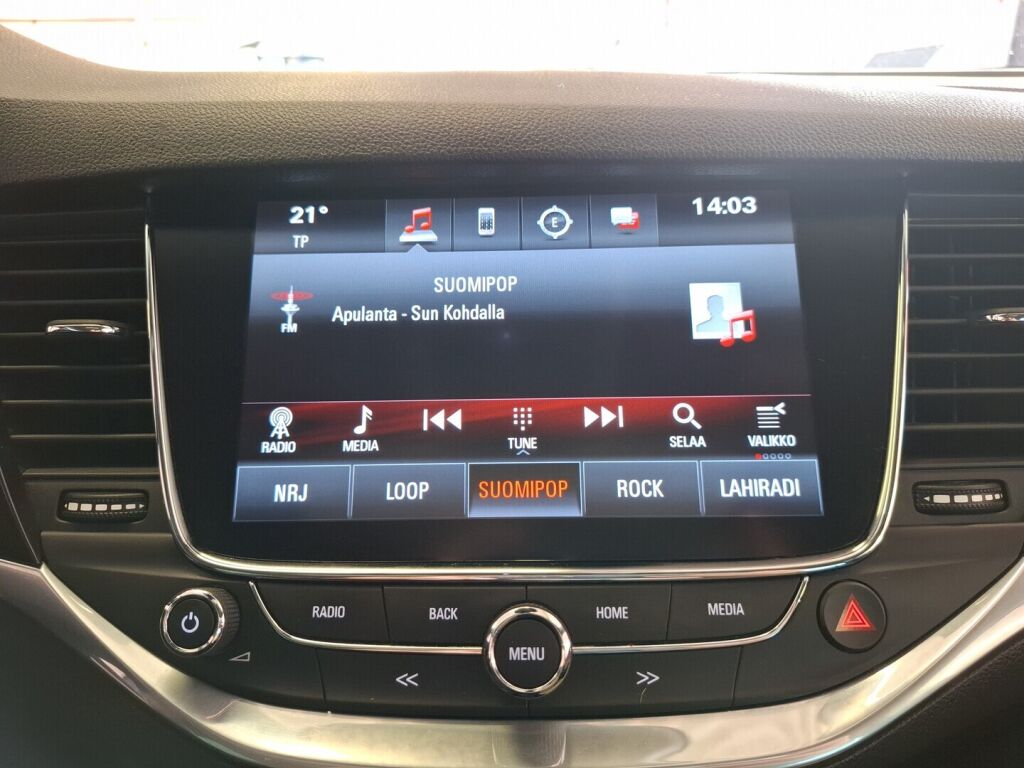 Opel Astra 2016 Vihreä