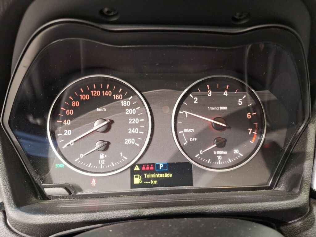 BMW X1 2016 Musta