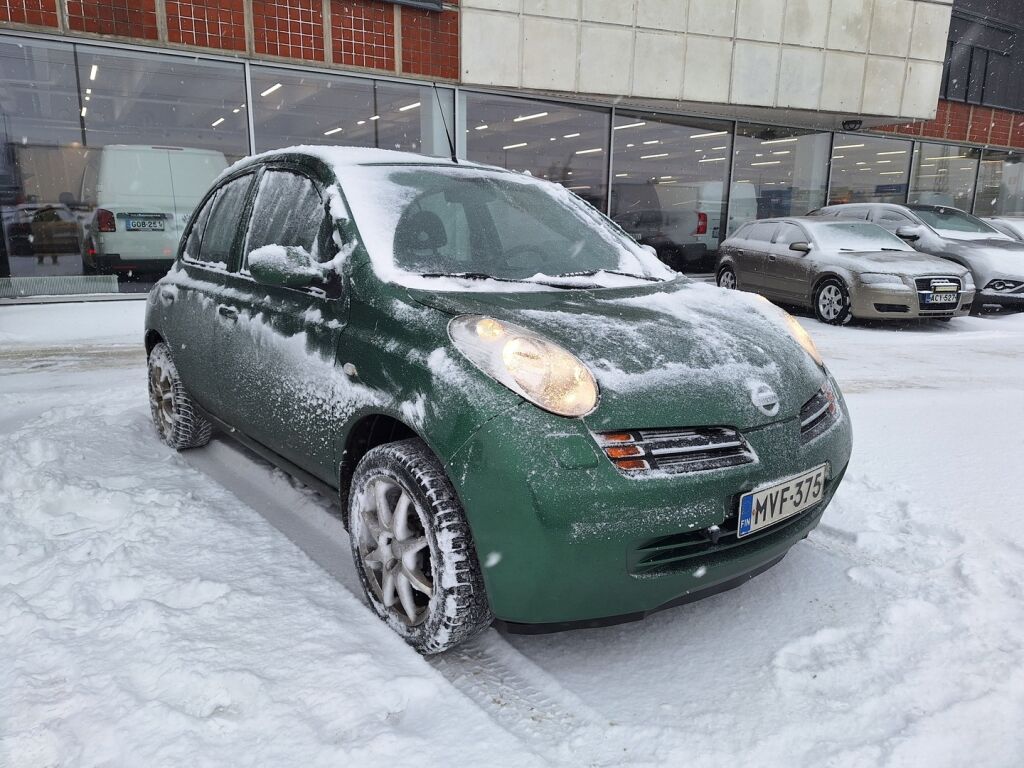 Nissan Micra 2003 Vihreä