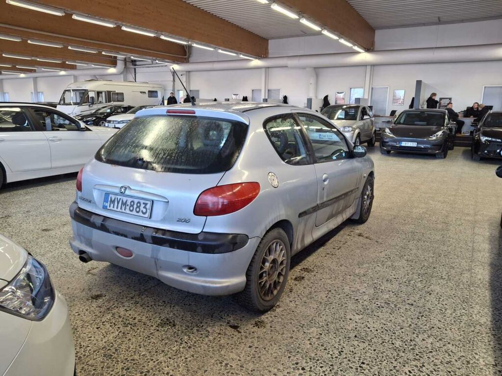 Peugeot 206 2000 Harmaa
