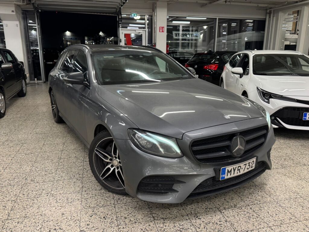 Mercedes-Benz E 2017 Harmaa