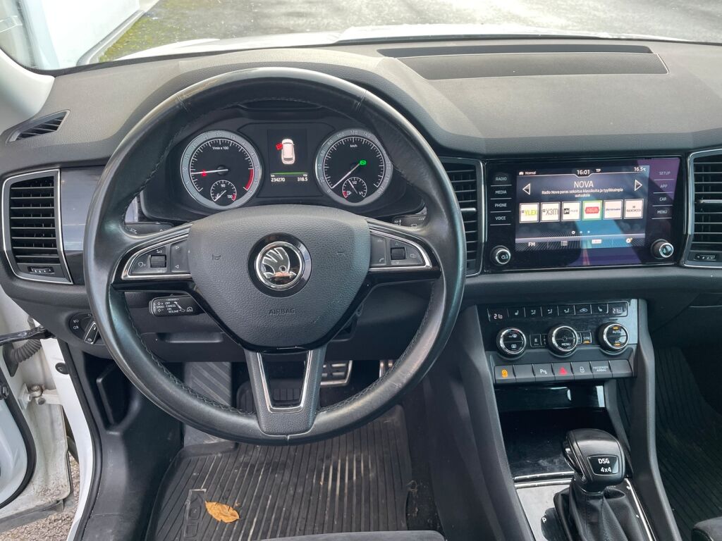 Skoda Kodiaq 2017 Valkoinen