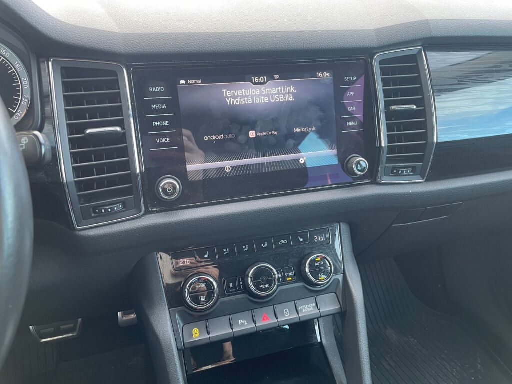 Skoda Kodiaq 2017 Valkoinen