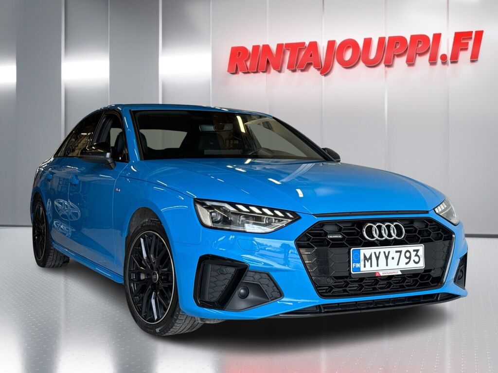 Audi A4 2021 Sininen