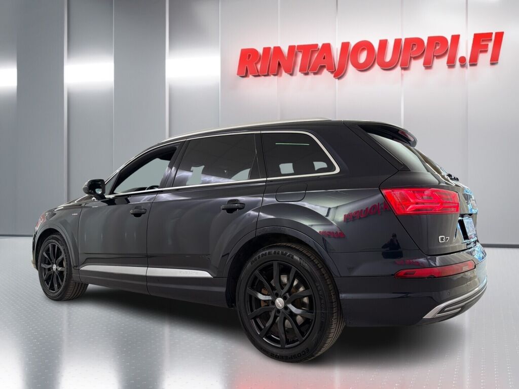 Audi Q7 2017 Sininen