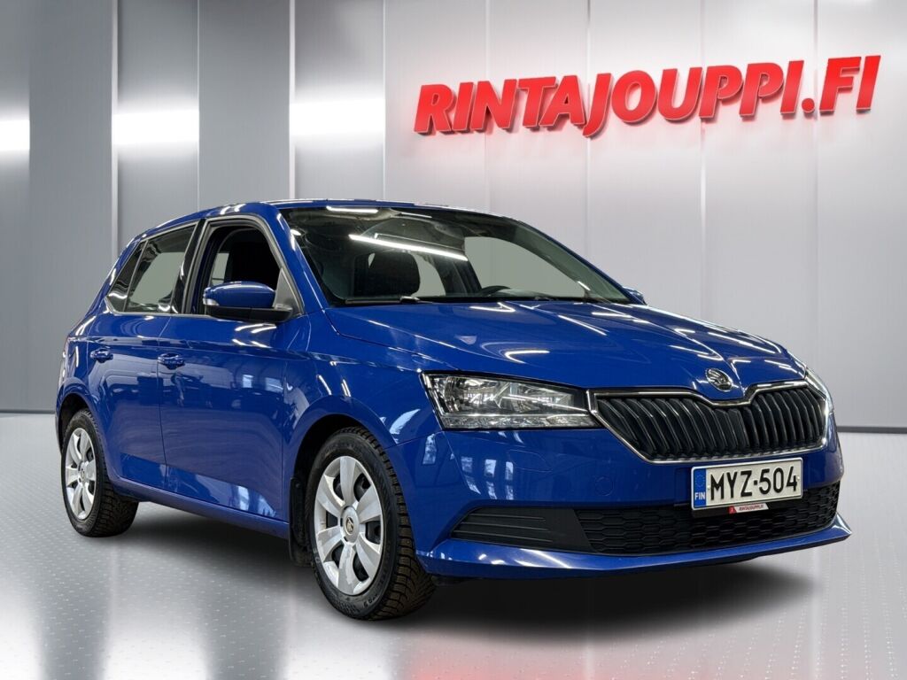 Skoda Fabia 2021 Sininen