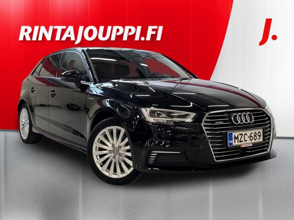 Audi A3 2017 Musta