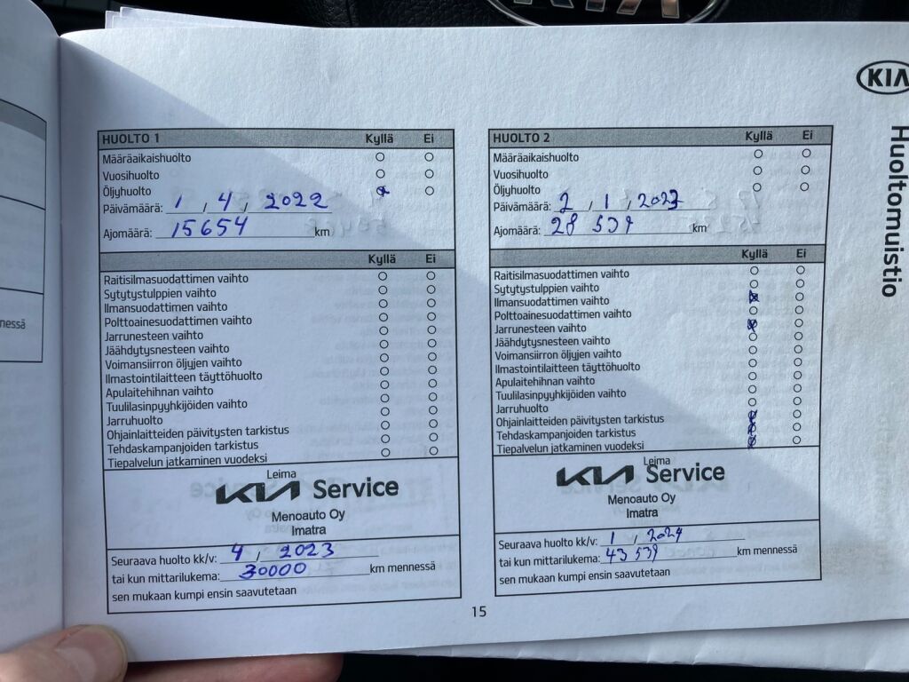 Kia Rio 2021 Sininen