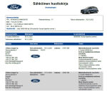 Ford Focus 2022 Sininen