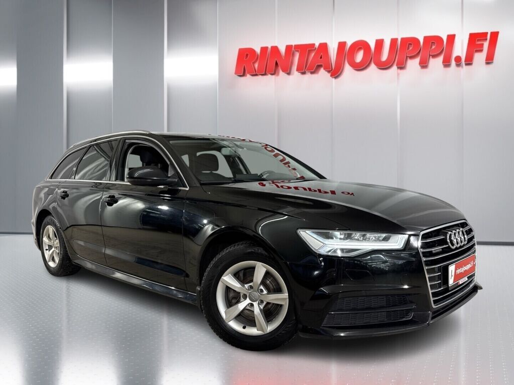 Audi A6 2018 Musta