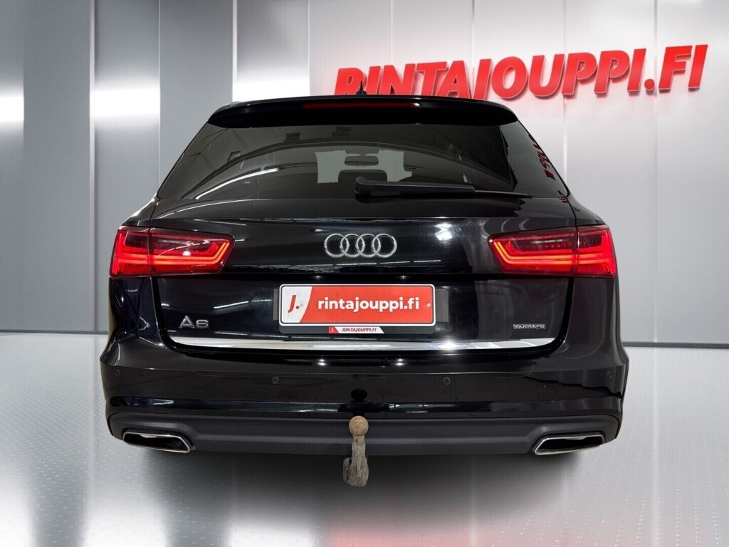 Audi A6 2018 Musta