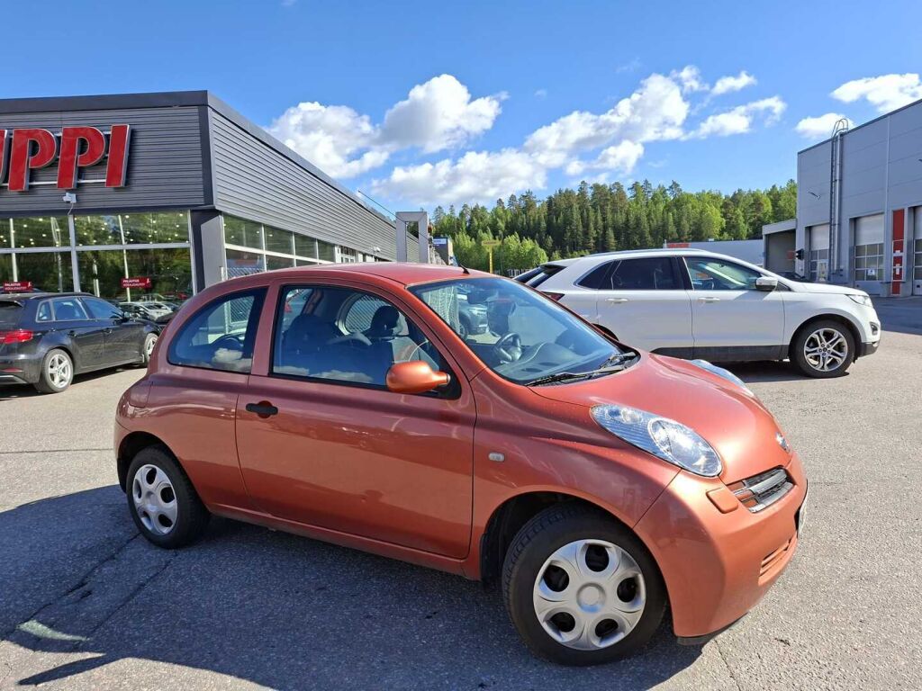 Nissan Micra 2004 Punainen