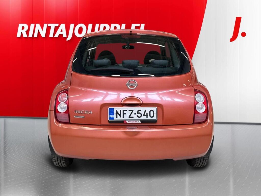 Nissan Micra 2004 Punainen