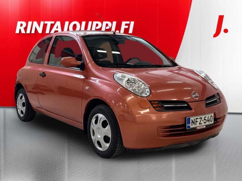 Nissan Micra 2004 Punainen