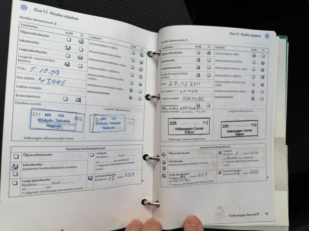Volkswagen Golf 2006 Sininen