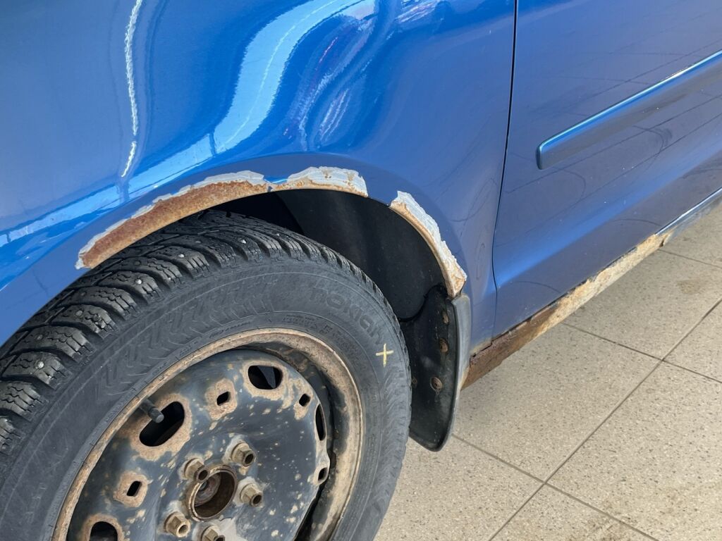 Volkswagen Polo 2007 Sininen