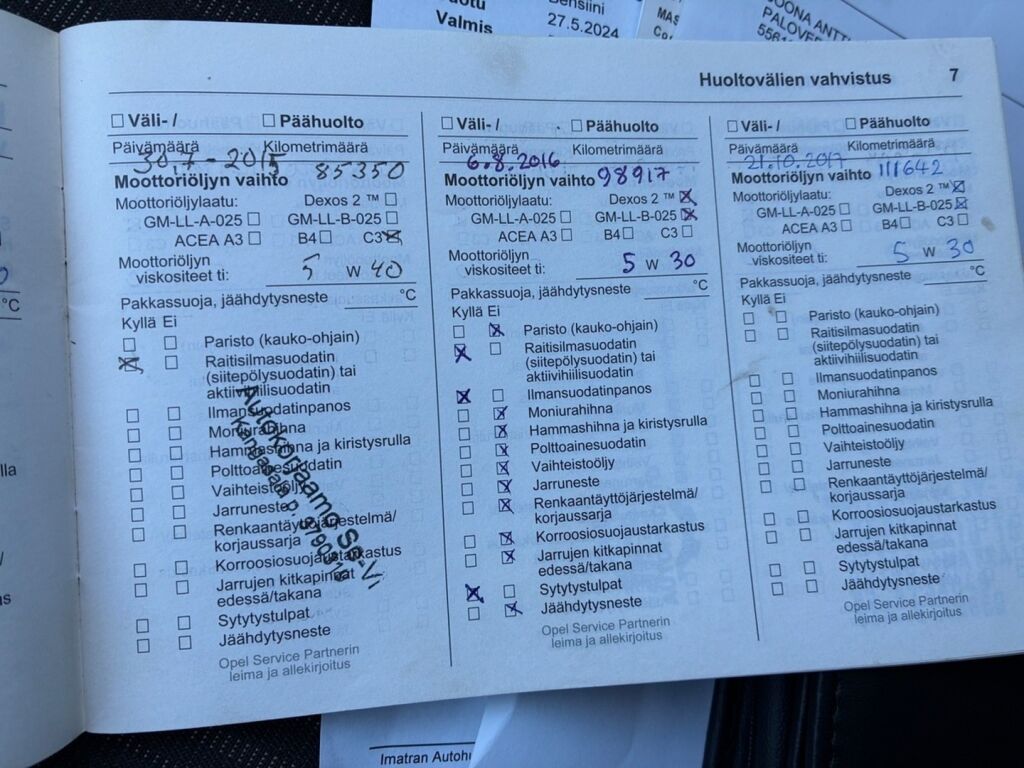 Opel Astra 2010 Valkoinen