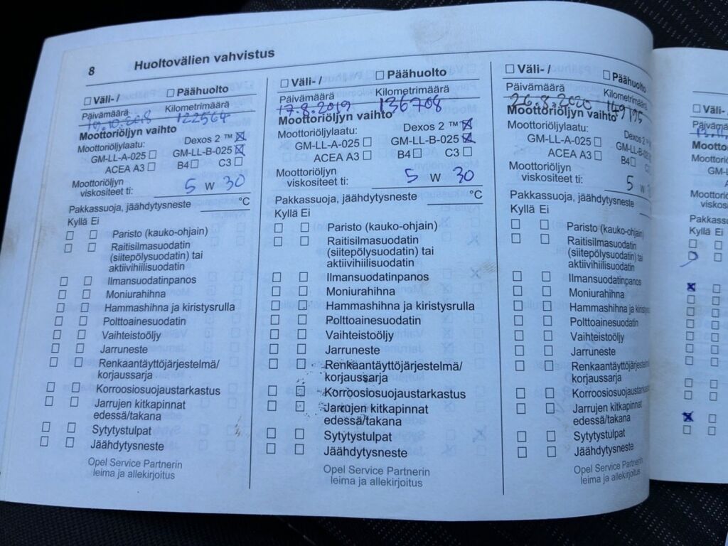 Opel Astra 2010 Valkoinen