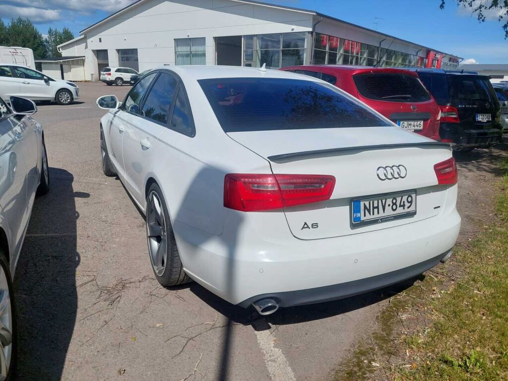 Audi A6 2011 Valkoinen