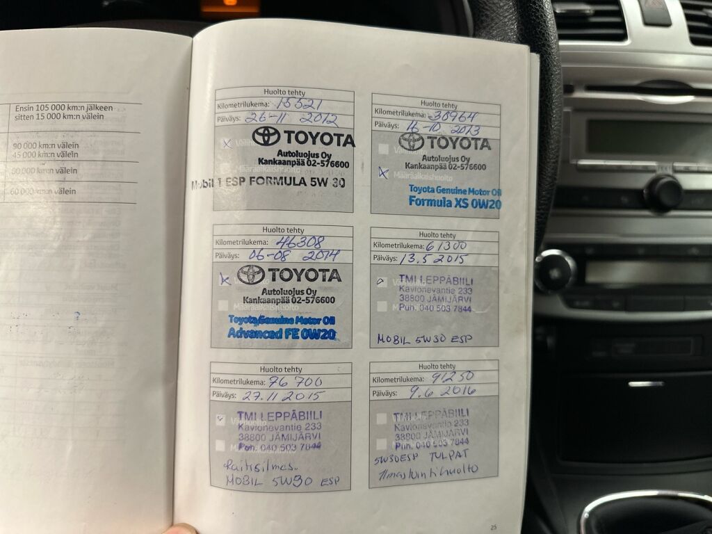 Toyota Avensis 2012 Harmaa