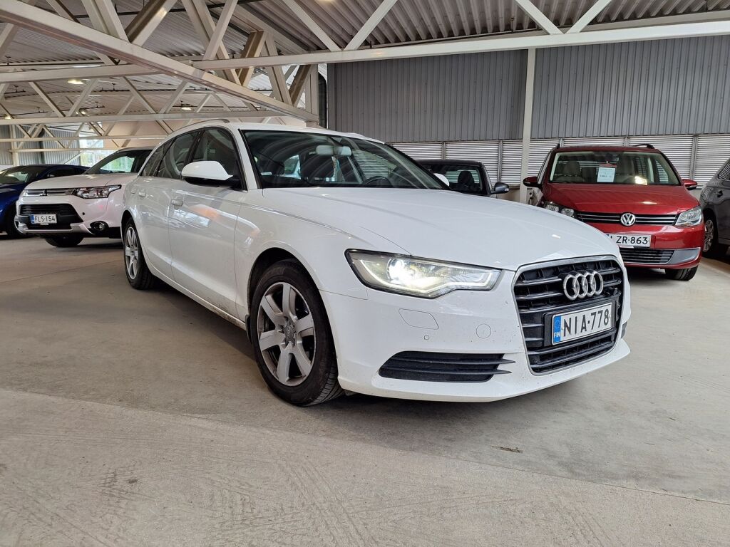 Audi A6 2012 Valkoinen